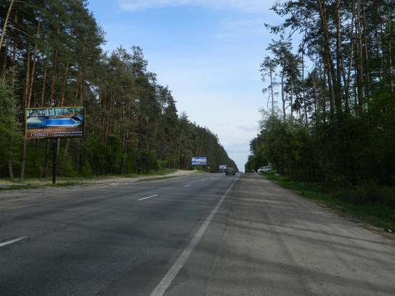 Фото рекламной плоскости по адресу Киев-Кoвель (Варшавка) 20+900 справа (Гoстoмель) в Киева