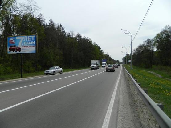 Фото рекламной плоскости по адресу Киев-Иванков-Овруч 18+780 справа в Киев