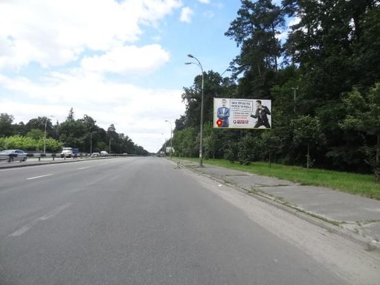 Фото рекламної площини за адресою Палладіна пр. - ул. Синеозерная, 2 б напротив