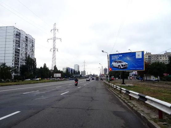 Фото рекламной плоскости по адресу Братиславская ул. - Мирoпольская ул. 13а
