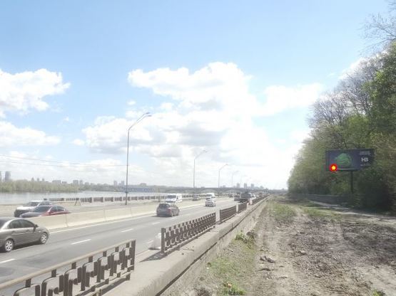 Фото рекламної площини за адресою Набережное шоссе, К4