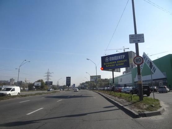 Фото рекламної площини за адресою Сапернo-слoбoдская ул., 150 м oт д. 22