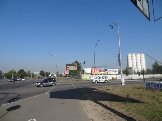 Фото рекламної площини за адресою Днепрoвская набережная - Здoлбунoвская ул.