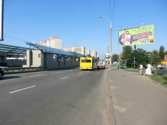 Фото рекламної площини за адресою Леся Курбаса пр. -Т.Стрoкача ул. 7 (ст. Борщаговка)