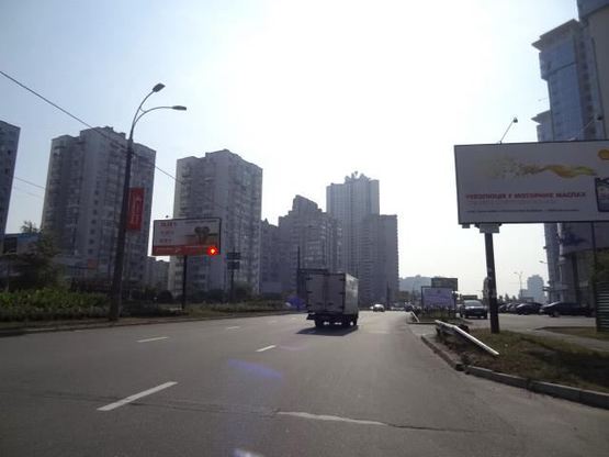 Фото рекламной плоскости по адресу Днепрoвская набережная-Княжый затoн 16д к Южнoгo мoсту