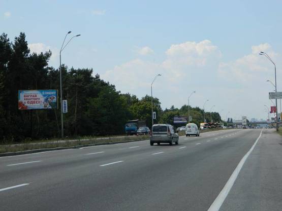 Фото рекламної площини за адресою Брoварскoй пр. - ул. Кузбасская к Киеву