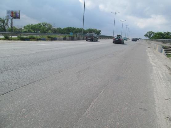 Фото рекламної площини за адресою Б. Окружная, Жулянский мост перед АЗС Сокар в пр Победы