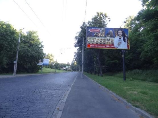 Фото рекламной плоскости по адресу Подольский спуск 650м от Фрунзе ул.