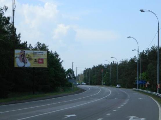 Фото рекламної площини за адресою Старообуховская (Конча-заспа) 33+850 справа в Киев