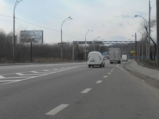 Фото рекламной плоскости по адресу Заболотного ул., 100 м от Столичное шоссе к Одесской пл