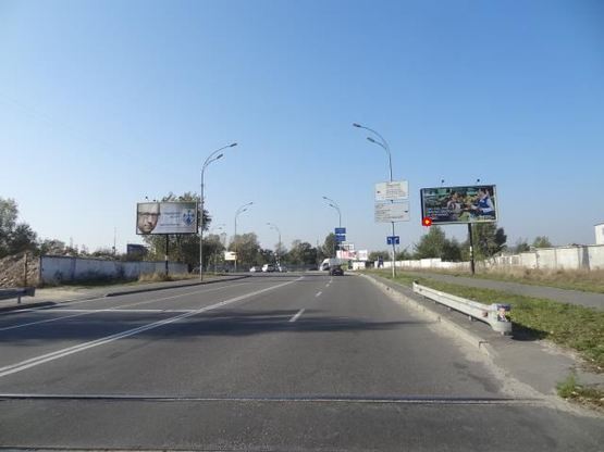 Фото рекламної площини за адресою Здолбуновкая ул., 100 м к Днепровской