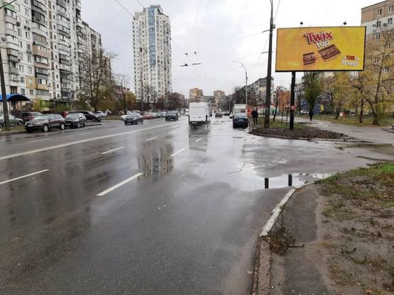 Фото рекламної площини за адресою Героев Сталинграда пр. 44