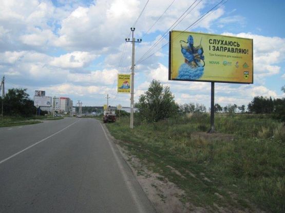 Фото рекламной плоскости по адресу с. Чайки, вул. Чайки / вул. Котляревського від напр. автодромк Чайка