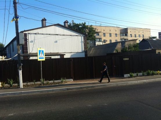 Фото рекламной плоскости по адресу с. Софиевская Борщаговка, поворот на г. Вишневое