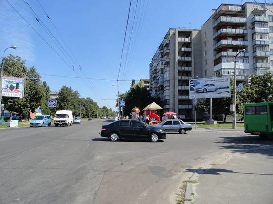 Фото рекламной плоскости по адресу ул. Щорса х ул. Музыкальная