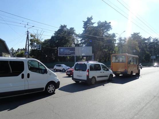 Фото рекламної площини за адресою ул. Киевская х ул. Проектная