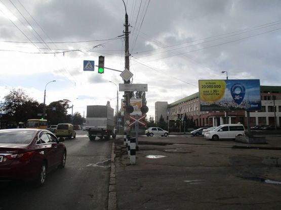 Фото рекламної площини за адресою просп. Победы х ул. Жабинского (сторона А)