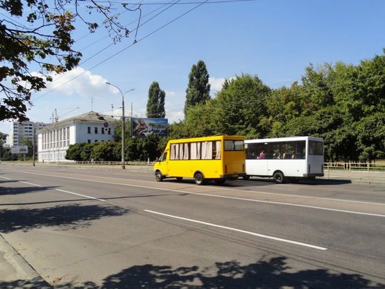 Фото рекламної площини за адресою проспект Победы 110 (сторона A)