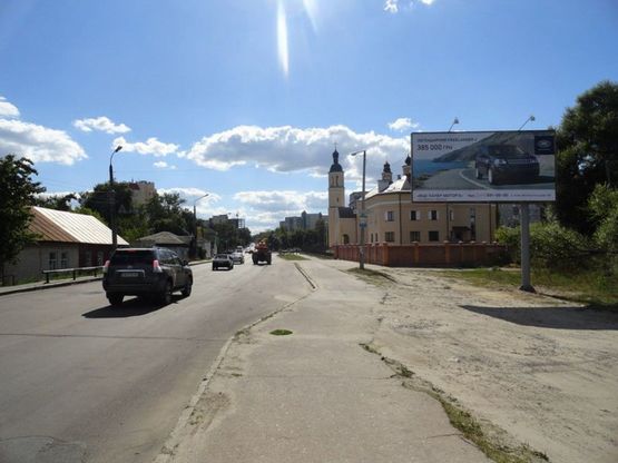 Фото рекламной плоскости по адресу ул. Киевская, 34 (сторона А)