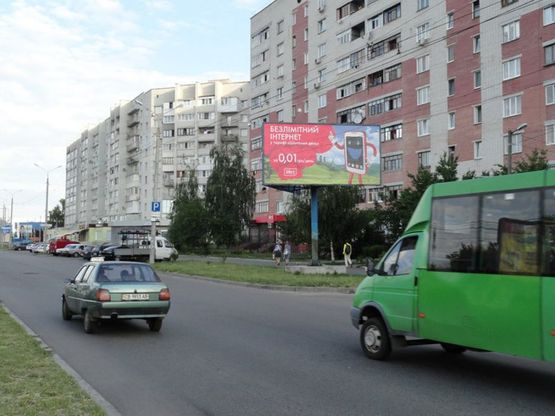 Фото рекламной плоскости по адресу ул. Рокоссовского 68 (сторона А)