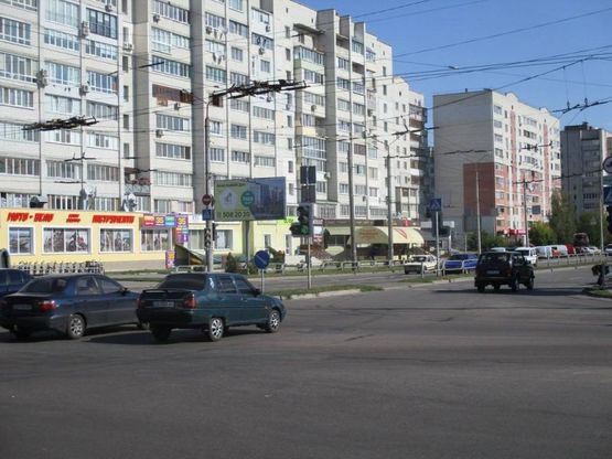 Фото рекламной плоскости по адресу ул 1 мая х ул Рокоссовского (сторона Б)