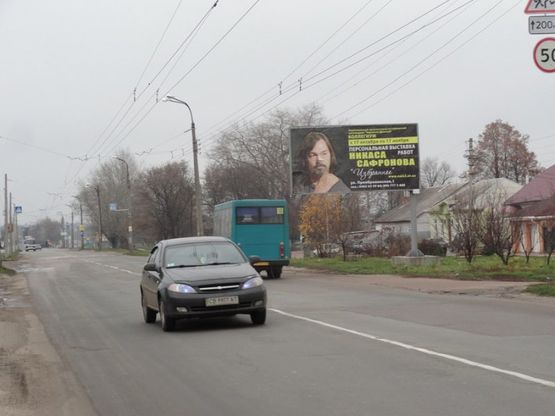 Фото рекламной плоскости по адресу ул. Шевченко 187 (сторона А)