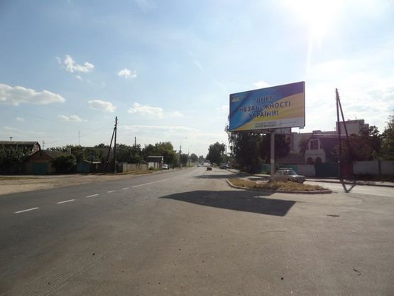 Фото рекламной плоскости по адресу ул. Шевченко 284 (сторона А)