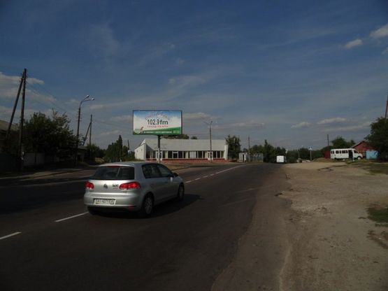 Фото рекламной плоскости по адресу ул. Шевченко 284 (сторона Б)