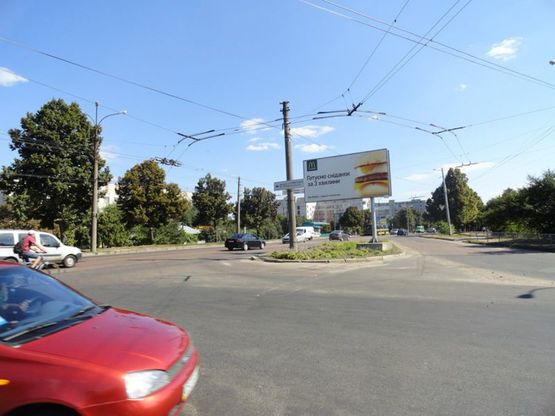 Фото рекламної площини за адресою проспект Мира х ул. Кирова (сторона А)