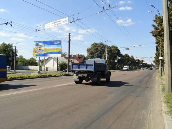 Фото рекламної площини за адресою проспект Мира х ул. Кирова (сторона Б)