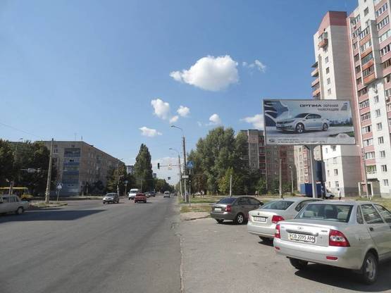 Фото рекламной плоскости по адресу ул. Белова 29 (сторона А)