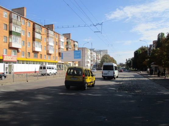 Фото рекламной плоскости по адресу проспект Победы 54 (сторона Б)