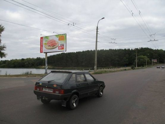 Фото рекламной плоскости по адресу ул. Боевая (сторона Б)