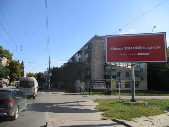 Фото рекламної площини за адресою ул. Шевченко, 37 (красный мост) (сторона А)