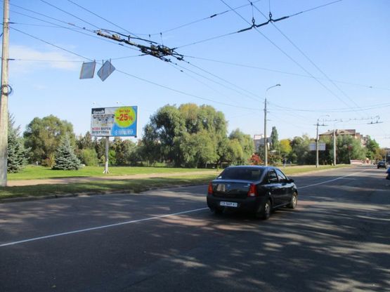 Фото рекламної площини за адресою ул. Шевченко (загс) (сторона B)