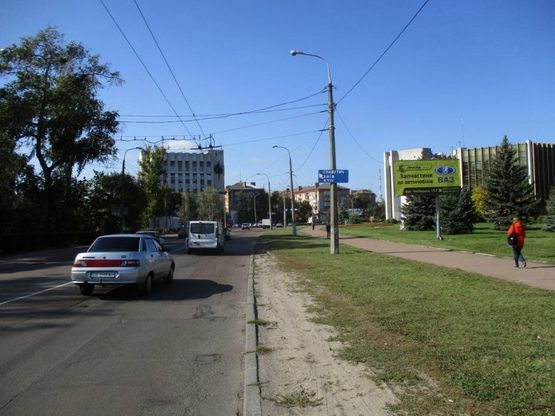 Фото рекламної площини за адресою ул. Шевченко (загс) (сторона А)