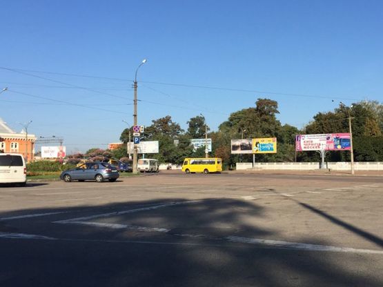 Фото рекламной плоскости по адресу площадь Вокзальная (правый)