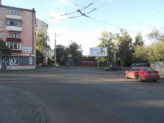 Фото рекламної площини за адресою ул. Гетьмана Полуботка х ул. Пушкина