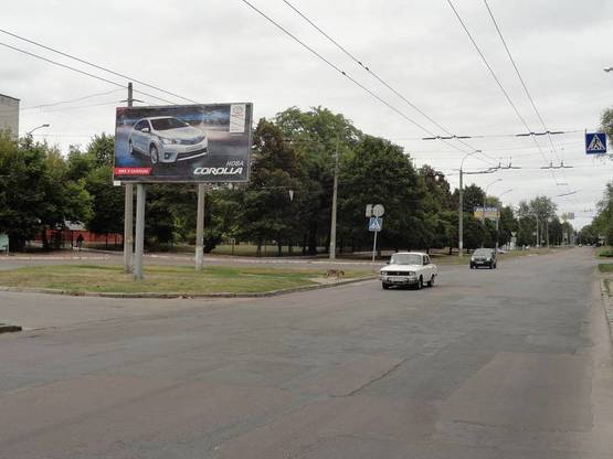 Фото рекламной плоскости по адресу ул. 1 Мая 167 (сторона B)