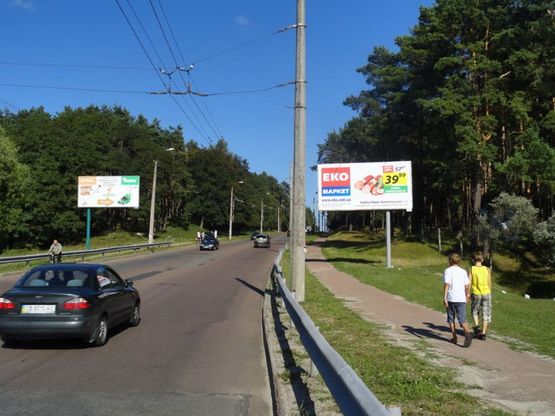 Фото рекламної площини за адресою ул. Боевая (еловщина) (сторона А)
