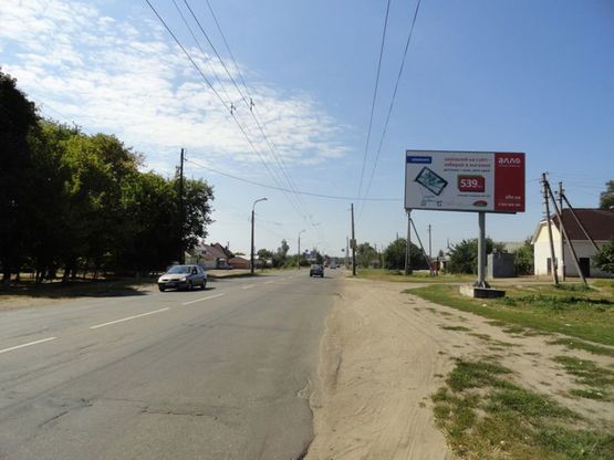 Фото рекламної площини за адресою ул. Шевченко 236 (сторона А)