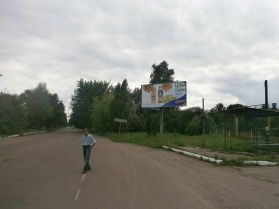 Фото рекламной плоскости по адресу г. Нежин, борзнянский шлях 68 (сторона А)