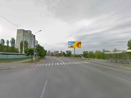 Фото рекламной плоскости по адресу ул.Радужная/ул.Стальского