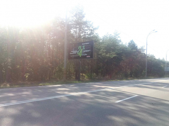 Фото рекламної площини за адресою Столичное шоссе (санаторий Конч Заспа)-в центр