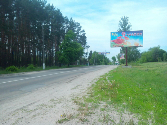 Фото рекламної площини за адресою ул. Чкалова (Киев-Ирпень)