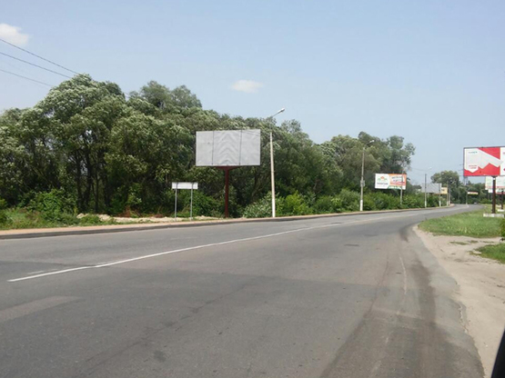 Фото рекламної площини за адресою ул. Гостомельское шоссе, на Киев