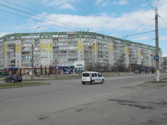 Фото рекламної площини за адресою Лушпы пр.,перед супермаркетом "СамМаркет" (район  облэнерго)