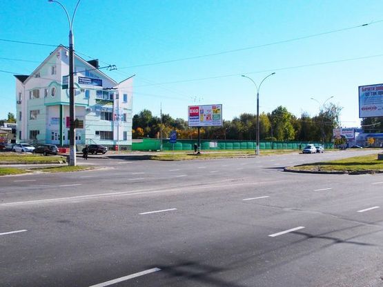 Фото рекламної площини за адресою Лушпы пр., (350 м. до ТРЦ "Lavina")