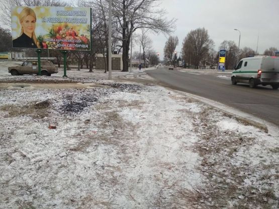 Фото рекламной плоскости по адресу ул. Павлоградская "Авиас"