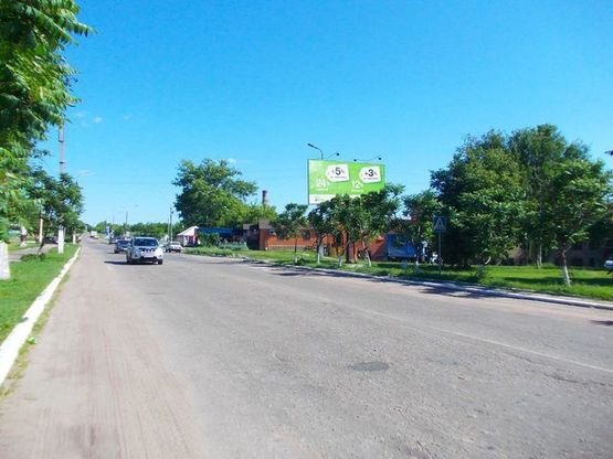 Фото рекламної площини за адресою 1 Мая ул. - Макаренко ул. (центр, возле автовокзала)